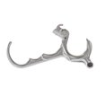 thumbnail image 2 of Scott Archery Unisexe-Adulte Ascent Micro 4 Libération de Doigt Argent Grand, 2 of 3
