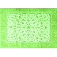 thumbnail image 1 of Ahgly Company Indoor Rectangle Persian Green Traditional Area Rugs, 2' x 4', 1 of 1