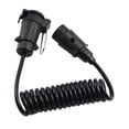 thumbnail image 2 of 7 Pin Remolque Cable Adaptador de Cableado Conector de Remolque Fácil de Instalar Remolque Enchufe de Cableado para Maquinaria Agrícola, 2 of 8