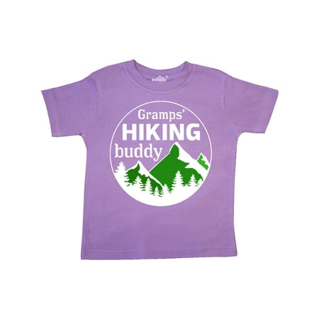 

Inktastic Gramps Hiking Buddy Mountains and Trees Gift Toddler Boy or Toddler Girl T-Shirt