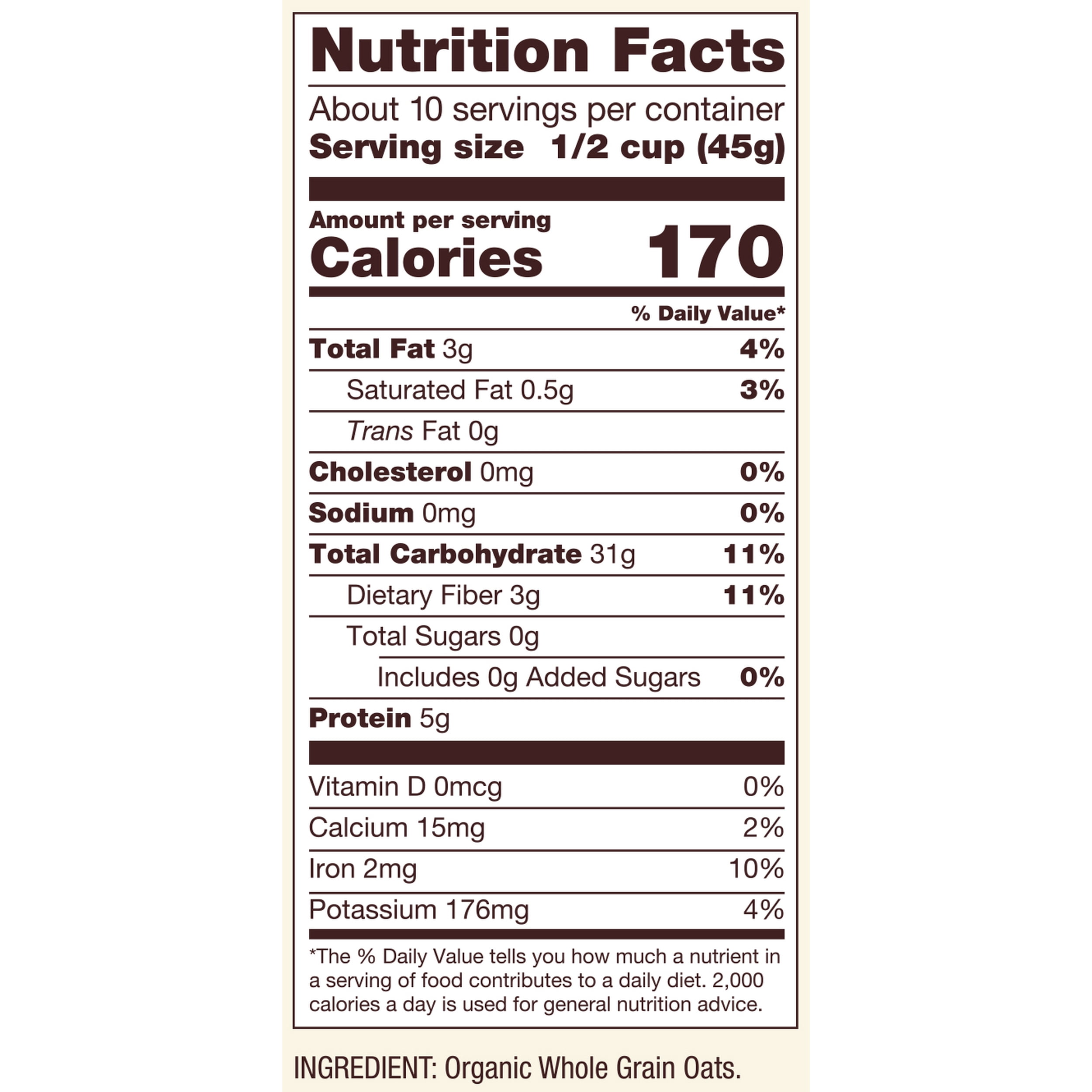 (4 pack) Bob's Red Mill Organic Quick Cooking Rolled Oats, 32 oz Bag