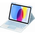 thumbnail image 2 of 360° Rotatable Trackpad Keyboard Cover with Pen Holder for iPad A16 2025 / iPad 11th Gen, 2 of 8