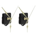 thumbnail image 4 of LYUMO 2 Set Quartz Clock Movement Pointers Kit Mechanism Fittings  Clock Gold Craft Clock Frameless Wall Clock, 4 of 8