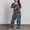 003 Navy, variant on Womens Pajamas Loungwear 2 Pieces Lounge Sets Soft Short Sleeve Shirt and Capris with Pockets Summer Nightwear