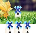 thumbnail image 4 of Miniature Windmill Decor, Resin DIY Lovely Miniature Windmill House Funny  For Home, 4 of 8