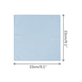 thumbnail image 2 of INSPIRE CHIC Men's Cotton Handkerchiefs Solid Color Pocket Square for Men Light Blue One Size, 2 of 4