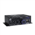 thumbnail image 4 of 4X Amplificador de Potencia Ak380 800W 12V Bluetooth Estéreo Hogar Coche BASS Amplificador de Audio Reproductor de Música Altavoz de Coche Clase D FM USB/SD, 4 of 9