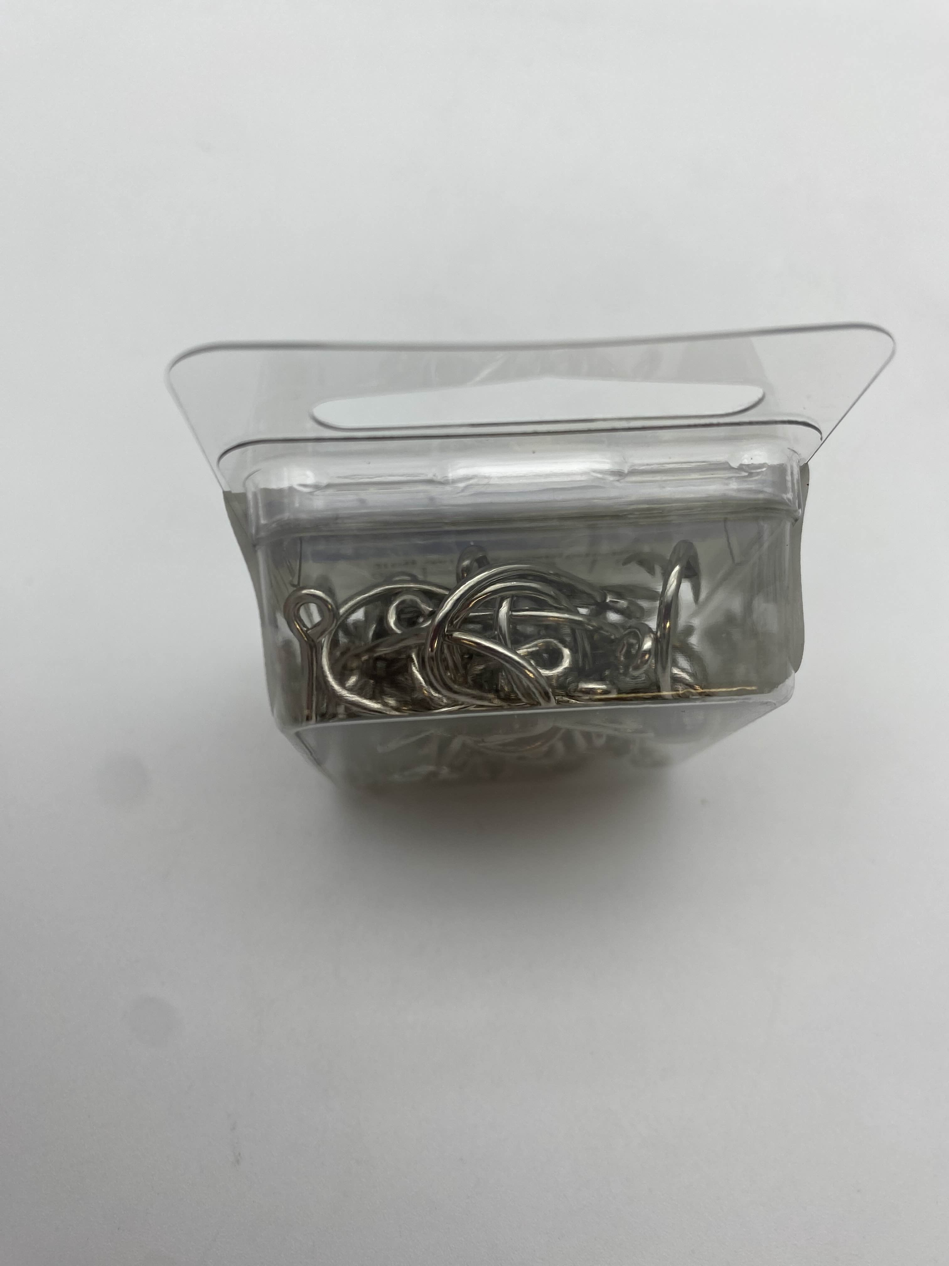 Mustad Saltwater 50-Piece Steel Fishing Hook, Size 1/0