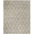 thumbnail image 2 of SAFAVIEH Natura Taegan Geometric Diamonds Area Rug, Ivory/Stone, 5' x 8', 2 of 7