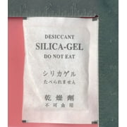 30 Gram [100 Packs] Dry & Dry Premium Silica Gel Packets Desiccant Dehumidifiers - Rechargeable Fabric