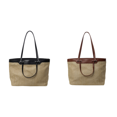 thumbnail image 1 of Bolso Mano Tejido PU para Mujer Elegante Viajes Al Aire Libre (), 1 of 8