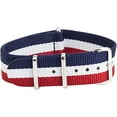 thumbnail image 3 of NATO Strap Premium Ballistic Unisex Nylon Watch Strap 20mm, 3 of 7