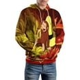 thumbnail image 3 of Curious George 4 Hoodie Fashion Hip Hop Women/Men Hoodie Sweatshirt With Pocket, 3 of 7