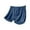 Blue, variant on Men's Pure Color Elastic Deepened Crotch All Season Briefs Black L