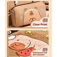 thumbnail image 2 of ziyahi Primary Cartoon Printing Large Capacity Dolphin Canvas Student Pencil Supplies Tutoring Bag Printing Large Capacity type+2, 2 of 6