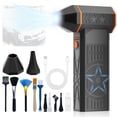 thumbnail image 1 of Soplador de nieve inalámbrico Snow Whiz Turbo 130.000 RPM 70 min, 1 of 7