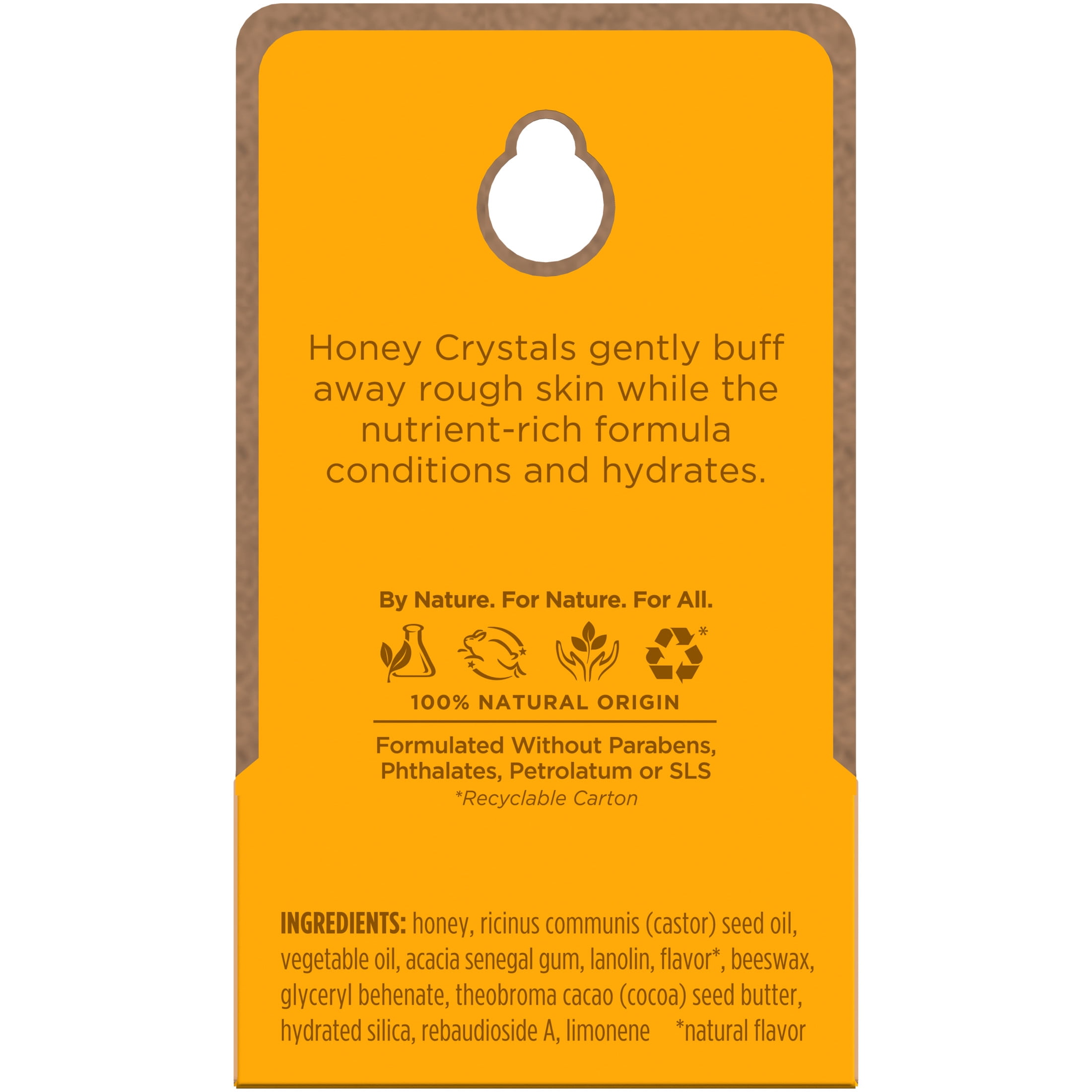 Burt's Bees Conditioning Lip Scrub, With Nourishing Honey Crystals, 0.25 oz., Pack of 4