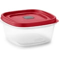 Rubbermaid Easy Find Vented Lid Food Storage Containers, 5 Cup
