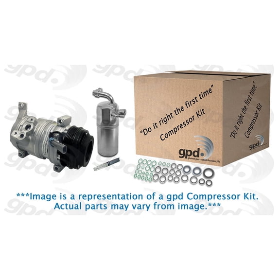 Global Parts Distributors 9613224 Compressor Kit Fits select: 2004-2007 CHEVROLET SILVERADO, 2004-2007 GMC SIERRA