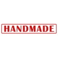 thumbnail image 1 of Printtoo Handmade Self Inking Rubber Stamp Pre-Inked Office Stamp- Home Office Business Stationery, Red- 42 x 9 mm, 1 of 7