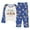 A-Blue429, variant on Toddler 2-Piece Outfit Sets Long Sleeve Capybara Letter Print Tops And Trousers Spring Cozy Loungewear Loose Sleepwear