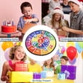 thumbnail image 3 of Casewin Kids Game Dart Board Set, 28.7 Inches Large Fabric Dartboard with Hook and 16 Sticky Balls, 2022 Upgrade Safe Dart Game Toy Gift for Boys Girls Children Indoor Outdoor Activity Party Games, 3 of 5