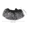 thumbnail image 2 of RENACLIPY Soft Plush Furry Microphone Windscreen for Phone, Outdoor Use, Easy and Quick Installation, Noise Reduction, 2 of 8