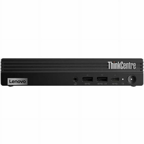 Lenovo ThinkCentre M75q Gen 5 12RQ0021US Desktop Computer, AMD Ryzen 7 PRO 8700GE, 32 GB, 1 TB SSD, Tiny, Black