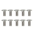 thumbnail image 2 of 10 Uds Tornillos de montaje para interruptor de guitarra Yuyangstore Plata, 2 of 8