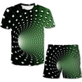 thumbnail image 2 of 2pcs Baby Boys Girls Whirlpool Ropa Conjuntos Verano Manga corta Tops Tees amp; Pantalones cortos Niños Dibujos animados Casual Nuevos disfraces Outfits12M Gao Jinjia LED, 2 of 2