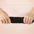 thumbnail image 3 of Conjunto de ropa interior térmica negra para hombre, calzoncillos largos con forro polar suave, capa base cálida para invierno en la parte superior e inferior, 3 of 6