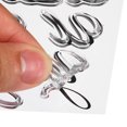 thumbnail image 3 of Transparent Silicone Stamps, 1 Pcs T1440 Letters Clear Stamps for Card Making Decoration DIY Craft, Clear, 3 of 6