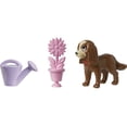 thumbnail image 4 of Polly Pocket Fashion Pack with 3-inch Doll and 18 Accessories, Puppy and Flower-Themed Travel Toy, 4 of 6