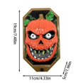 thumbnail image 2 of Halloween Hanging Decor Set 7.5" Lighted Porch Ornaments With Designs Outdoor Holiday Decorations For Doors, 2 of 6
