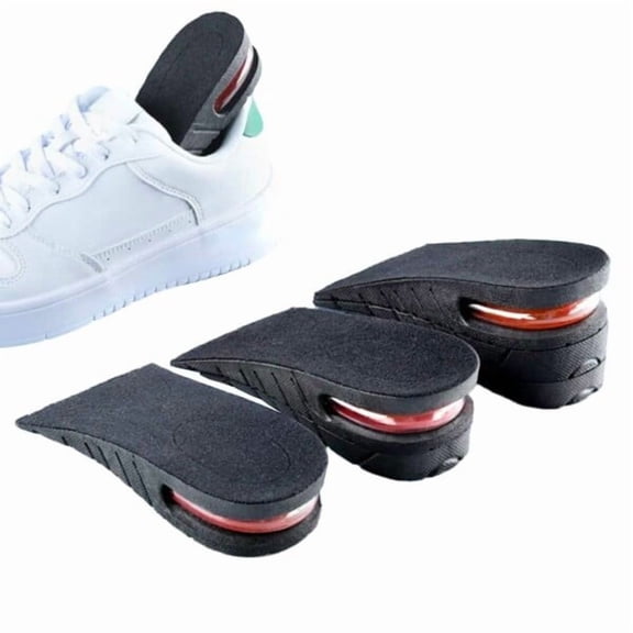 3-Pack Get Longer Sole - Increased Length Up to 6cm black