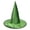 A-Green498, variant on Yuanlong Unisex Hat Lightweight Velvet Pointed Wide Brim Witch Hat Halloween Dress Up Cosplay Stage Show Novelty Costume Hat