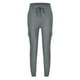 thumbnail image 2 of Gibobby Pantalones cargo para mujer Pantalones casuales de con múltiples bolsillos para damas Pantalones de cuerda con corsé de cintura elástica(Gris,M), 2 of 4