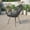 Black, variant on Emma + Oliver Papasan Bungee Lounge Chair