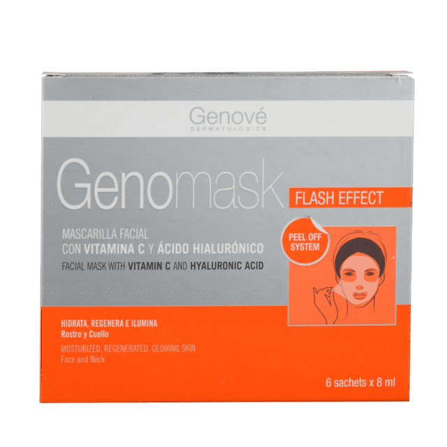 Mascarilla FACIAL GENOMASK VITAMINA C GENOVE MASCARILLA FACIAL C/6