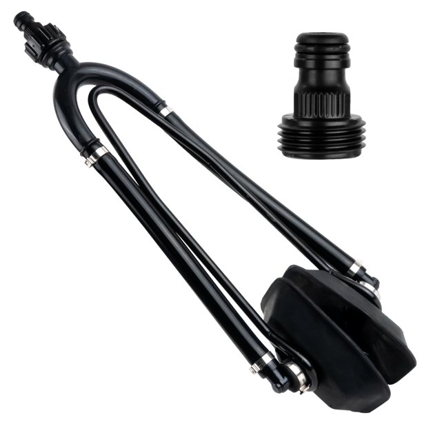 Five Oceans Outboard Motor Muffs, Dual Feed Muff Boat Motor Flusher