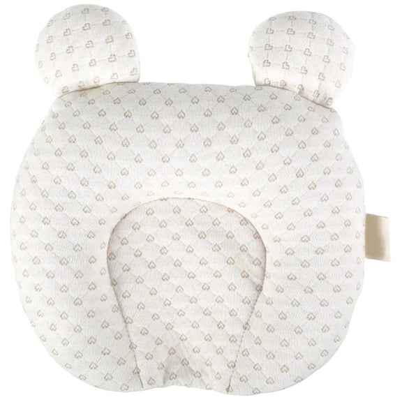 Almohadas Para Bebés, Almohadas Suaves Para Dar Forma A La Cabeza, Cojín Para Dormir Para Recién Nacidos Unisex, Almohadas Para Dormir Con Orejas De Oso Methold BA001279-02