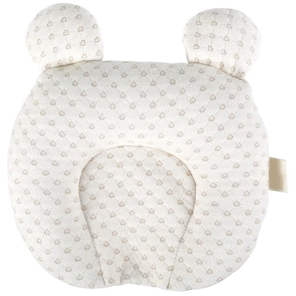 Almohadas Para Bebés, Almohadas Suaves Para Dar Forma A La Cabeza, Cojín Para Dormir Para Recién Nacidos Unisex, Almohadas Para Dormir Con Orejas De Oso Methold BA001279-02