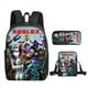 thumbnail image 1 of Mochila De Doble Capa Mochila Escolar Para Estudiantes Con Estampado De Bricolaje Mochila De Tres Piezas De Estilo Lindo De Dibujos Animados, 1 of 1