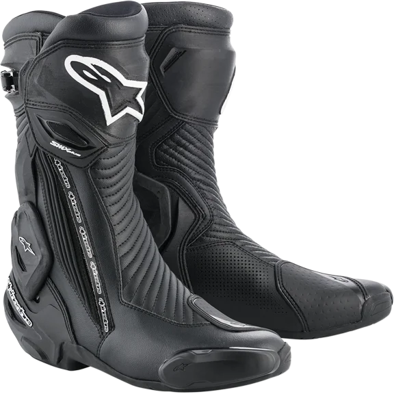 Alpinestars SMX Plus V2 Mens Motorcycle Boots Black 43 EUR