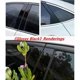 thumbnail image 2 of Car PC Material Pillar Post Cover Door Trim Window Molding Sticker Plate Accessories For Renault Captur Kaptur 2015-2019-2023, 2 of 5