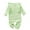 Green, variant on POIUYTR Newborn Baby Girl Long Sleeve Ruffle Romper Rib Knit Tie-Dye Onesie Jumpsuit Cotton Bodysuit Infant Toddler Cute Fall Winter Outfits