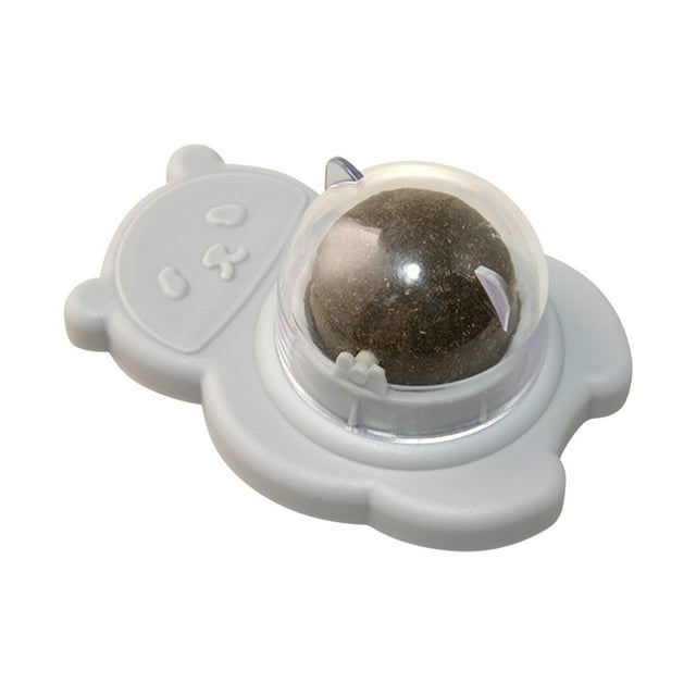 2025 New Cat Chew Toys - Wall-Mounted, Teeth Cleaning, Catmint/Silvervine Infused, PP Material, Safe for Cats