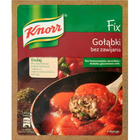 Knorr Golabki Bez Zawijania Fix MeatBall Seasoning