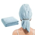 thumbnail image 6 of Microfibre Hair Towels, Turban Towel with Elastic Band, Hair Turban Kids Super Absorbent Towels for Women, 6 of 21