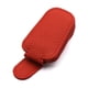 thumbnail image 5 of Scienceny Soporte para gafas de sol, soporte para gafas, suministros para coche, colgador de gafas multifuncional multicolor de cuero PU, Clip Rojo 2piezas, 5 of 6